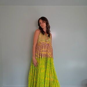 Women’s Bohemian Patterned Maxi Dress